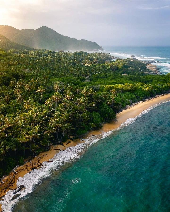 Hotel Jasayma Dentro Del Parque Tayrona El Zaino Bagian luar foto