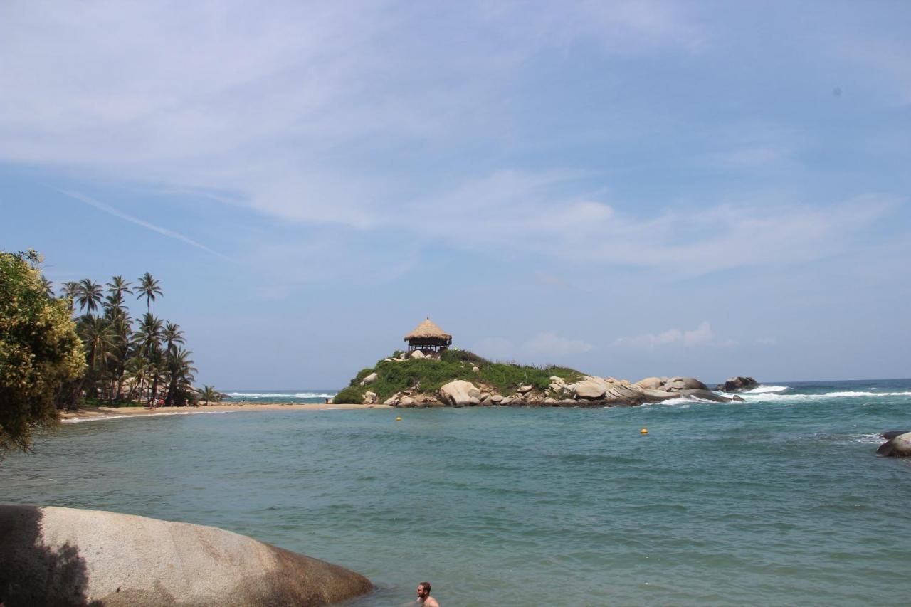 Hotel Jasayma Dentro Del Parque Tayrona El Zaino Bagian luar foto