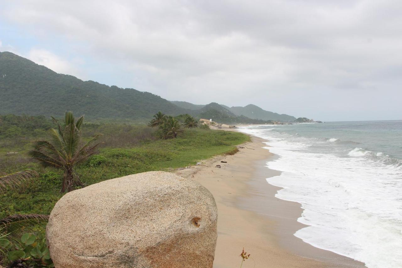 Hotel Jasayma Dentro Del Parque Tayrona El Zaino Bagian luar foto