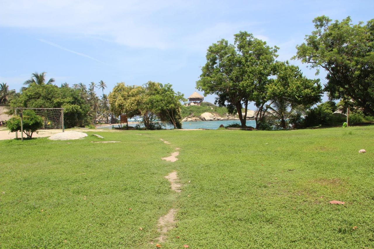 Hotel Jasayma Dentro Del Parque Tayrona El Zaino Bagian luar foto