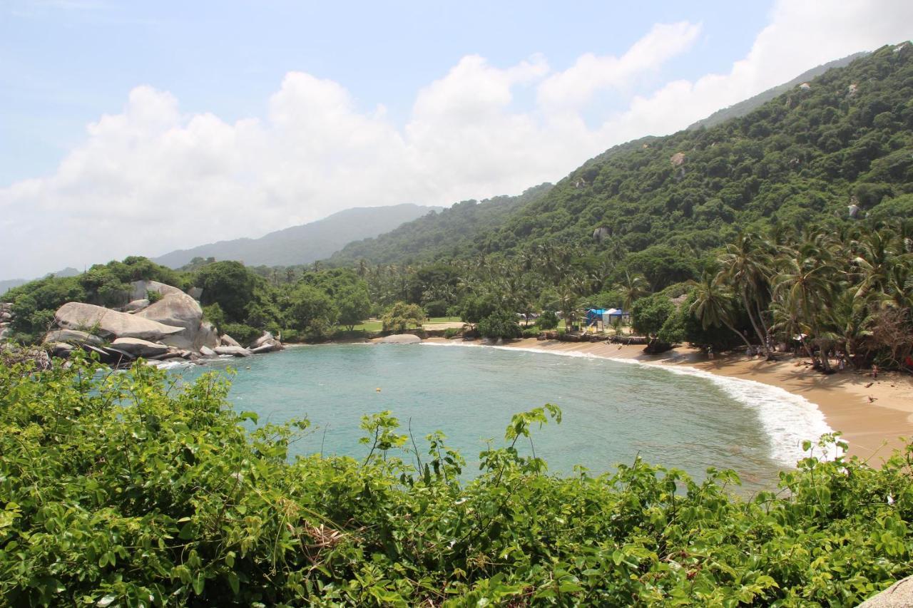 Hotel Jasayma Dentro Del Parque Tayrona El Zaino Bagian luar foto